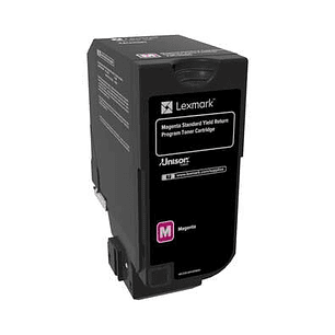 Lexmark CS720/CS725/CX725 Magenta Cartucho de Toner Original - 74C2SM0
