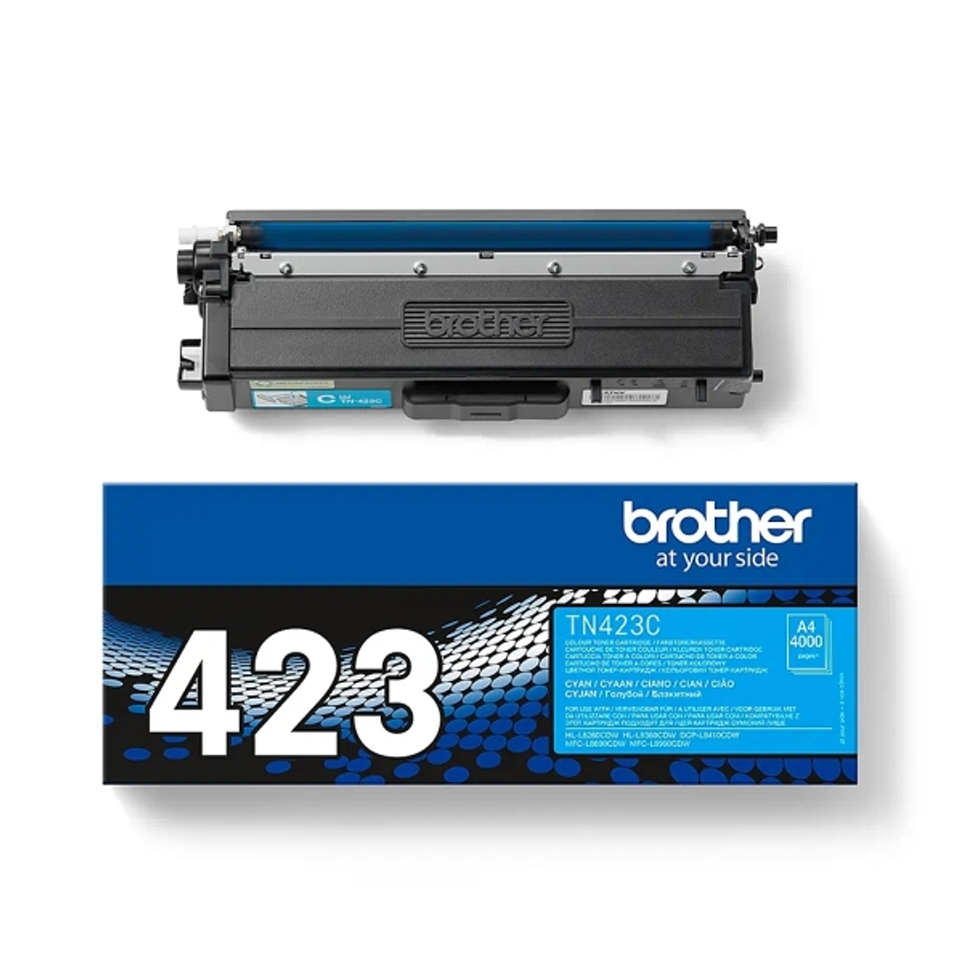 Brother TN423 Cyan Cartucho de Toner Original - TN423C 1