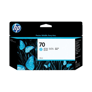 HP 70 Cyan Light Cartucho de Tinta Original - C9390A
