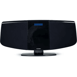 Thomson MIC400BT Micro Cadena 60W Bluetooth - Reproductor de CD, Radio FM - AUX-IN de 3,5mm - Mando a Distancia - Color Negro