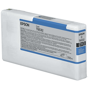 Epson T6532 Cyan Cartucho de Tinta Original - C13T653200