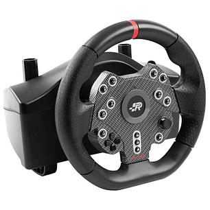 FR-TEC Grand Chelem Racing Wheel MKll Juego de Volante de Carreras + Pedales + Palanca de Cambios - Cambio de Marchas Reforzado - Compatible con PS4, 