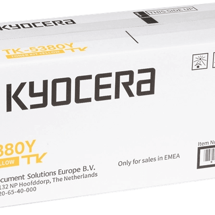 Kyocera TK5380 Amarillo Cartucho de Toner Original - 1T02Z0ANL0/TK5380Y 1
