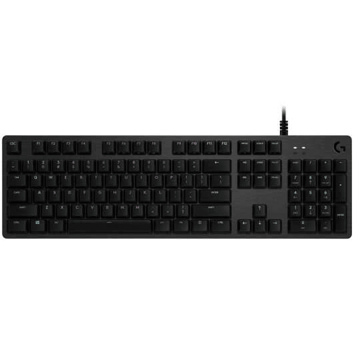 Logitech G512 Teclado Mecanico Gaming USB - Teclas Mecanicas GX Brown - Iluminacion RGB Lightsync - Superficies de Metal - Cable de 1.80cm - Color Neg 1