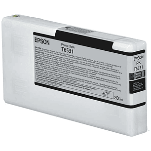 Epson T6531 Negro Photo Cartucho de Tinta Original - C13T653100