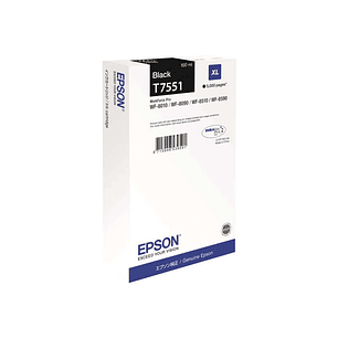 Epson T7551 Negro Cartucho de Tinta Original - C13T755140/C13T75514N