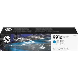 HP 991X Cyan Cartucho de Tinta Original - M0J90AE