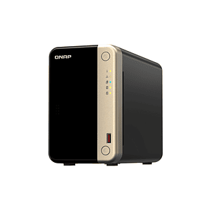 QNAP TS-264-8G NAS Torre Procesador Intel Celeron N4505 - Memoria 8GB - 2 Bahias 2.5