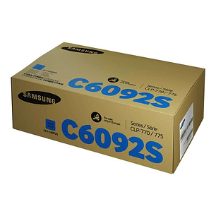 Samsung CLP770/CLP775 Cyan Cartucho de Toner Original - CLT-C6092S/SU082A