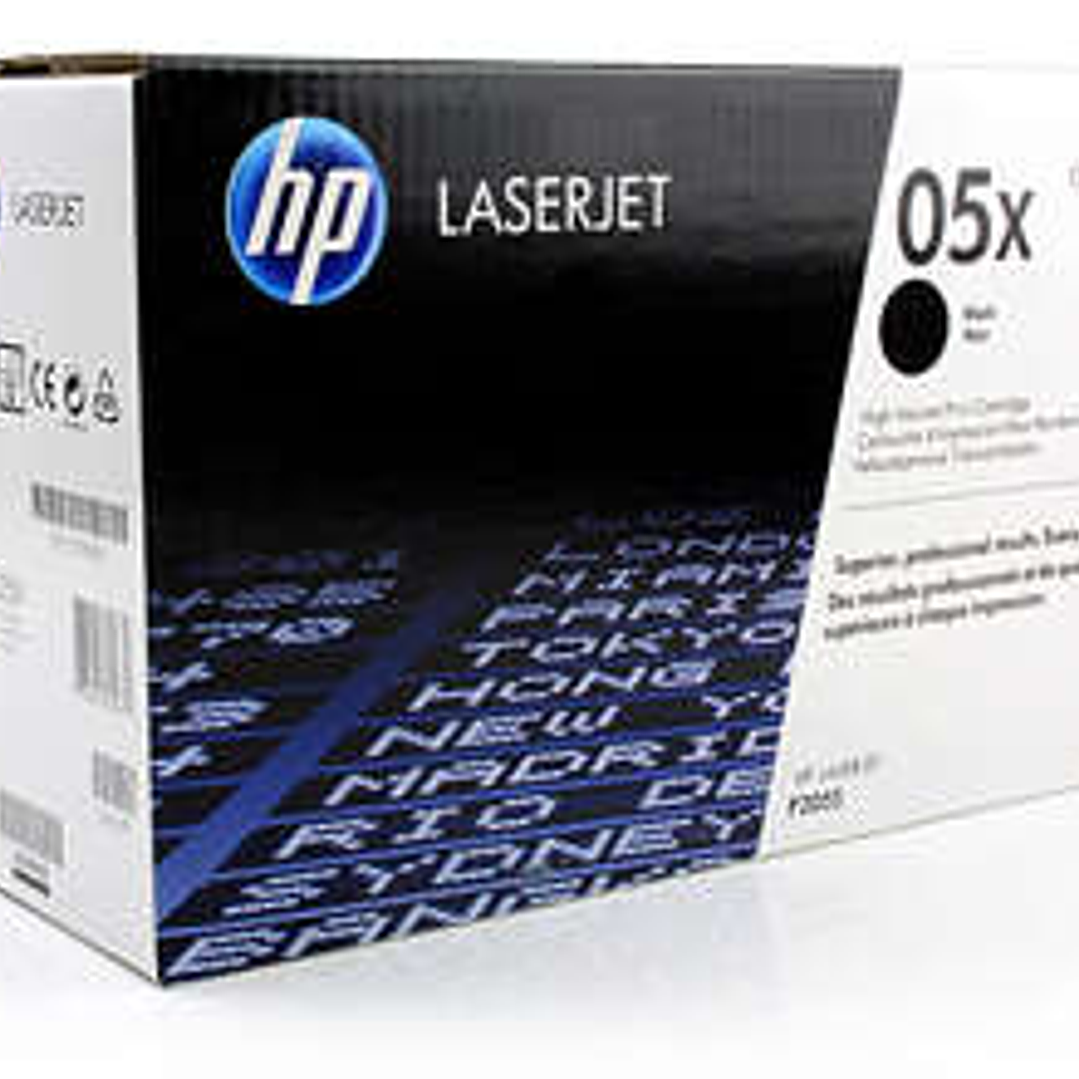HP CE505X Negro Cartucho de Toner Original - 05X 1