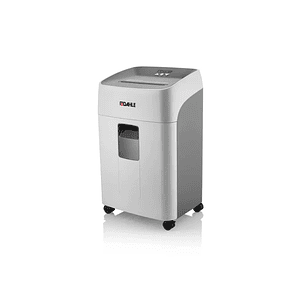 Dahle Deskside 404P Destructora de Papel Manual Corte en Particulas P-4 - Destruye hasta 21 Hojas - Capacidad de la Papelera 40L - Ruedas Giratorias -