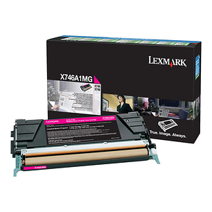 Lexmark X746/X748 Magenta Cartucho de Toner Original - X746A1MG