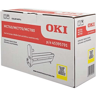 OKI MC760/MC770/MC780 Amarillo Tambor de Imagen Original - 45395701