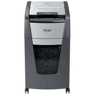 Rexel Optimum AutoFeed 300X Destructora Automatica de Corte en Particulas P-4 - Alimentacion Automatica 300 Hojas y Ranura Manual 10 Hojas - Funcionam
