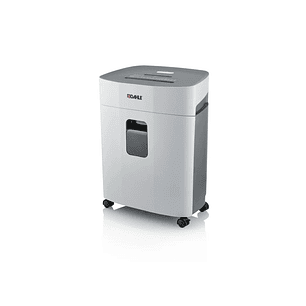 Dahle PaperSAFE 260 Destructora de Papel Manual Corte en Particulas P-4 - Destruye hasta 12 Hojas - Papelera de 25L - Con Ruedas - Apta para Papel, Ta