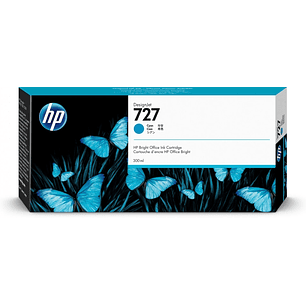 HP F9J76A Cyan Cartucho de Tinta Original - 727