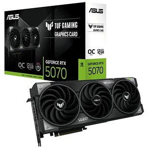 Asus GeForce RTX 5070 TUF Gaming OC Tarjeta Grafica 12GB GDDR7 Reflex 2 RTX AI DLSS4