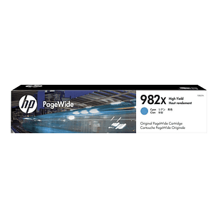 HP 982X Cyan Cartucho de Tinta Original - T0B27A