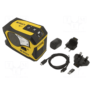 Brady M211 Impresora de Etiquetas Portatil Bluetooth - Resolución: 203ppp - Anchura Maxima de la Etiqueta 19.05mm - Color Amarillo/Negro