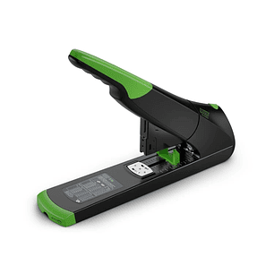 Novus B 56 re+new Grapadora de Gruesos - Fabricada con Plastico Reciclado - Hasta 200 Hojas - Grapado Cerrado con Sistema Bypass