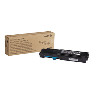 Xerox Phaser 6600/WorkCentre 6605 Cyan Cartucho de Toner Original - 106R02229