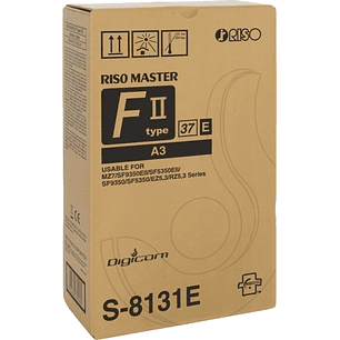 Riso S8131E Rollo de Transferencia Termica Original Maestro A3, Z-Tipo 37, PU=2