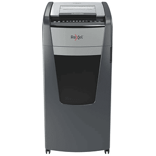 Rexel Optimum Autofeed 750M Destructora Automatica Micro Corte P-5 - Alimentacion Automatica de hasta 750 Hojas A4 - Papelera de 140L - Ruedas Girator