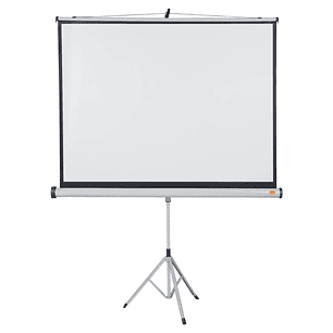 Nobo Pantalla Proyeccion con Tripode 1500x1138mm - Superficie Blanca Mate - Color Blanco