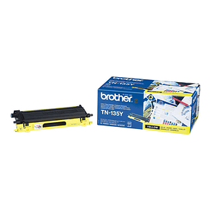 Brother TN135 Amarillo Cartucho de Toner Original - TN135Y