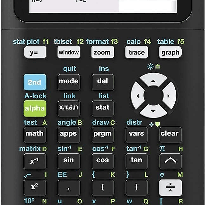 Texas-Instruments TI-84 Plus CE Calculadora Grafica - Pantalla Retroiluminada a Color - Soporta Programacion - 13 Aplicaciones Incluidas - Color Negro 1