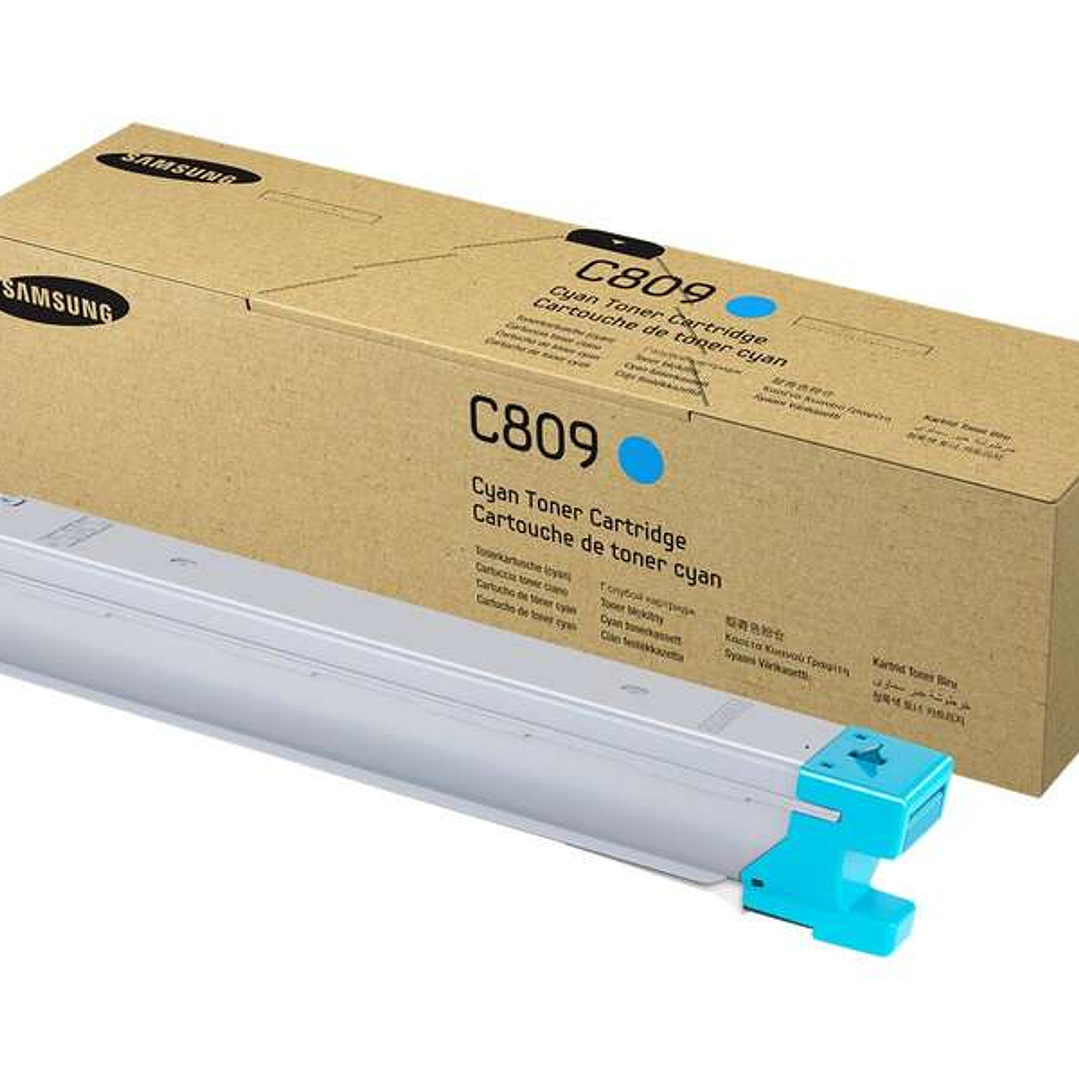 Samsung CLT-C809S Cyan Cartucho de Toner Original - SS567A 1