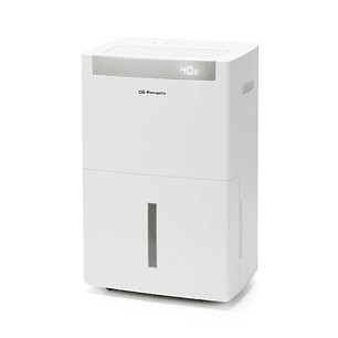 Orbegozo DH 5000 Deshumidificador - Potencia 630W - Absorbe 50 L/Dia - Deposito de 6.5L - Respetuoso con el Medio Ambiente - Temporizador - Ruedas y A