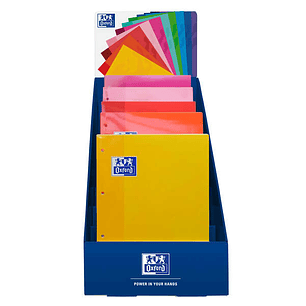 Oxford School Recambio Color1 - Encolado 5x5 - Colores Calidos - Ideal para Estudiantes