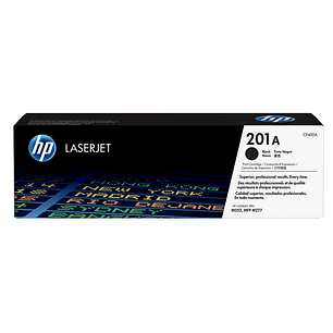 HP CF400A Negro Cartucho de Toner Original - 201A