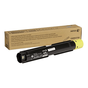 Xerox VersaLink C7000 Amarillo Cartucho de Toner Original - 106R03758