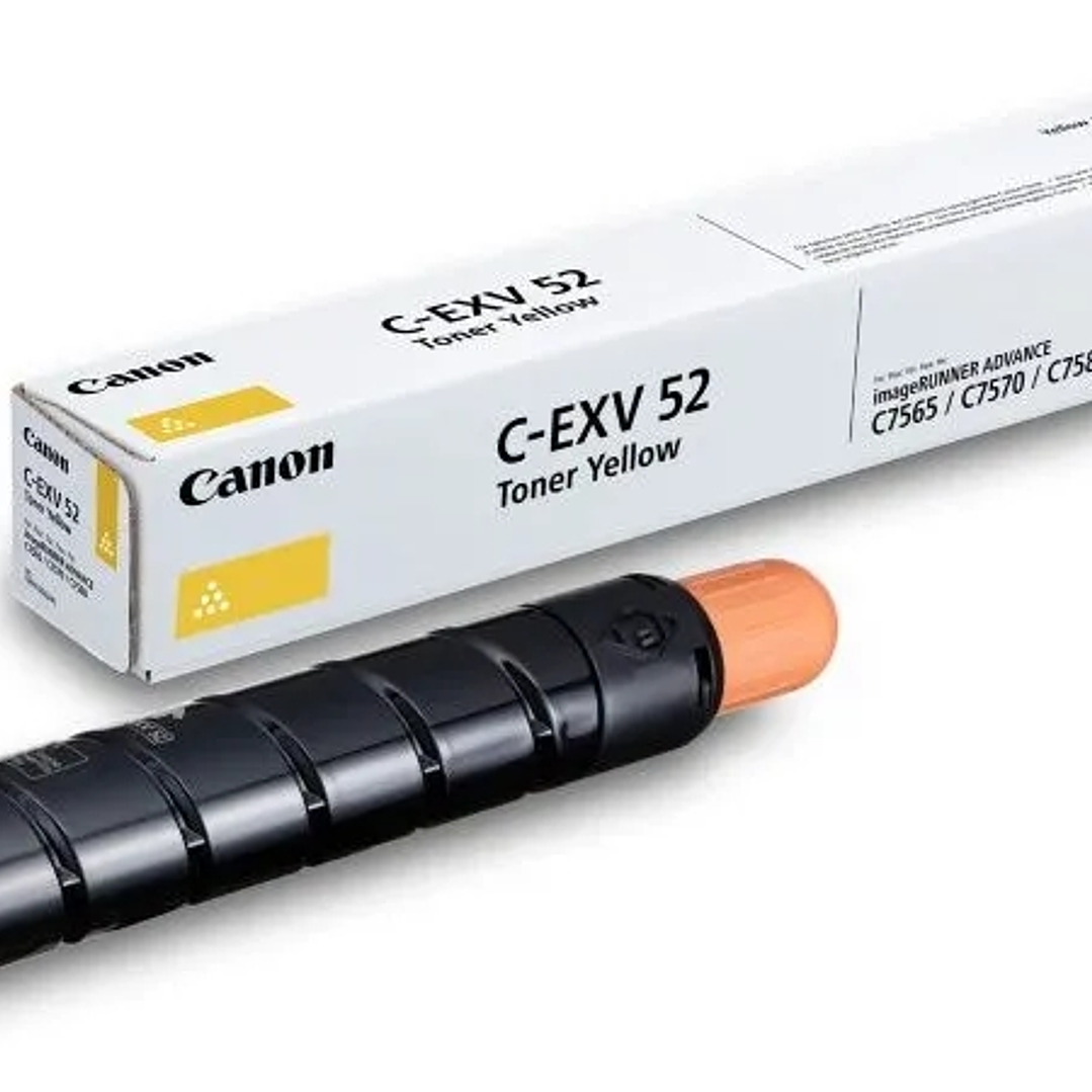 Canon CEXV52 Amarillo Cartucho de Toner Original - 1001C002 1