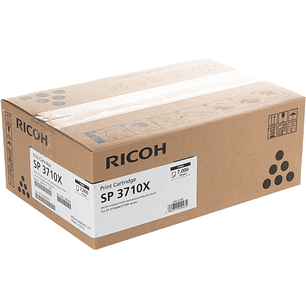 Ricoh Aficio SP3710 Negro Cartucho de Toner Original - 408284/408285