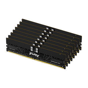 Kingston Fury Renegade Pro Pack de 8 Memorias RAM DDR5 4800MHz 256GB (8 x 32 GB) 1.1V CL36 DIMM