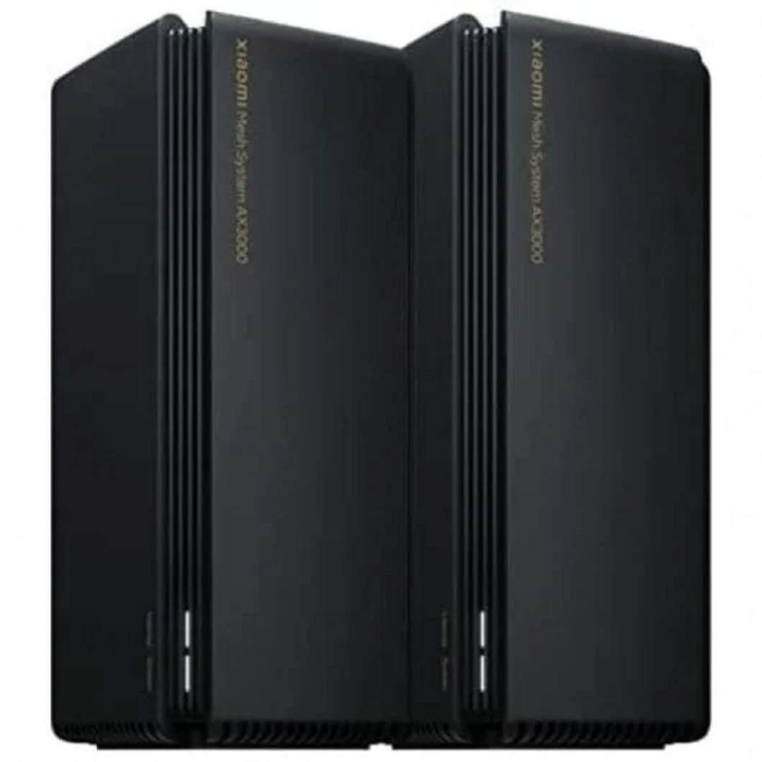 Xiaomi Sistema WiFi Mesh WiFi 6 AX3000 Dual Band - 2 Unidades - Velocidad hasta 2976Mbps - 3 Puertos RJ-45 1