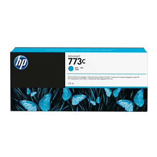 HP 773C Cyan Cartucho de Tinta Original - C1Q42A