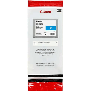 Canon PFI320 Cyan Cartucho de Tinta Original - 2891C001