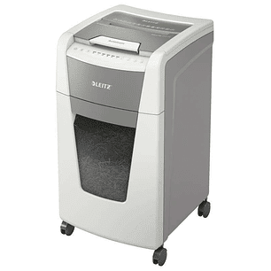 Leitz IQ 300 Autofeed P4 Destructora Automatica de Papel Corte en Particulas P-4 - Autoalimentacion 300 Hojas, Manual 10 Hojas - Papelera de 60L - Col
