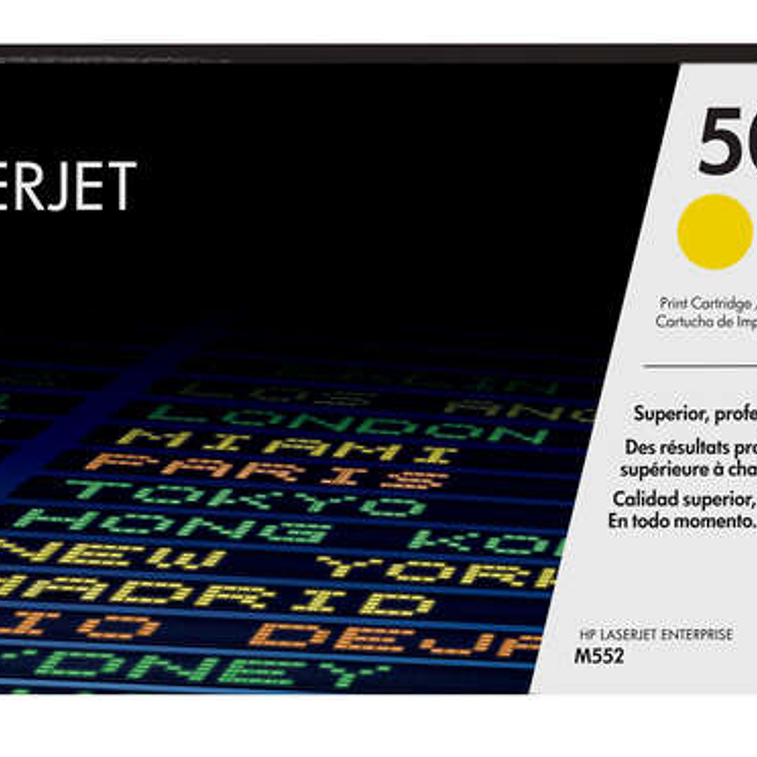 HP CF362X Amarillo Cartucho de Toner Original - 508X 1