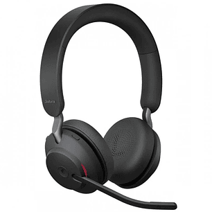 Jabra Evolve2 65 MS Stereo Auriculares con Microfono Bluetooth - Cancelacion de Ruido - Autonomia hasta 37h - Diadema Ajustable - Controles en Auricul