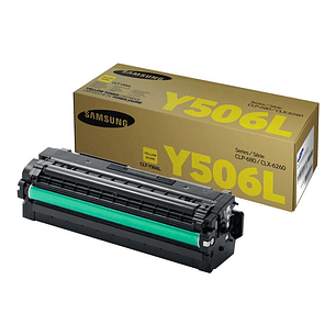 Samsung CLP680/CLX6260 Amarillo Cartucho de Toner Original - CLT-Y506L/SU515A