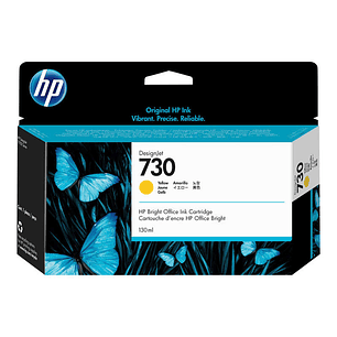 HP 730 Amarillo Cartucho de Tinta Original - P2V64A
