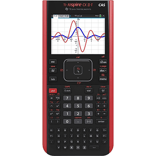 Texas Instruments TI-Nspire CX II-T CAS Calculadora Grafica Pantalla Retroiluminada a Color 320x240px - Software Compatible con Pc/Mac - Sistema de Al
