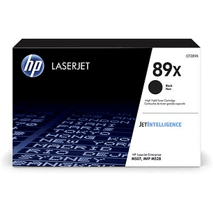 HP CF289X Negro Cartucho de Toner Original - 89X