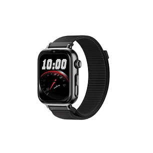 Savefamily Reloj Inteligente Infantil SaveWatch Plus 2 - Pantalla Amoled - Carcasa Negra - Correa Tela Negra