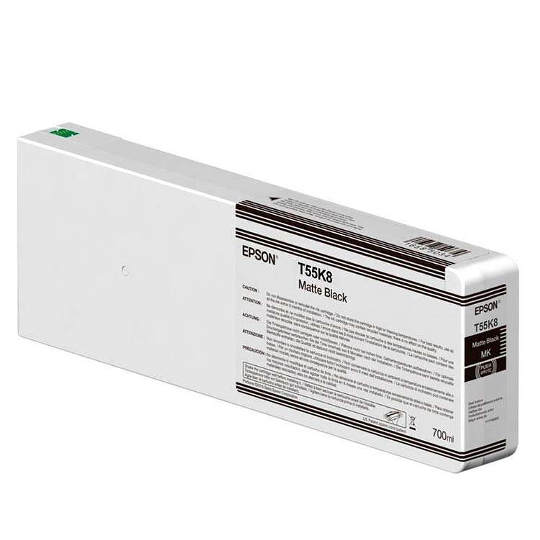 Epson C13T55K800 Negro Mate Cartucho de Tinta Original - C13T55K800 1